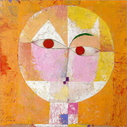 Poster  Senecio (Baldgreis) - Paul Klee