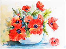 Gallery print  Poppy flowers - Maria Földy