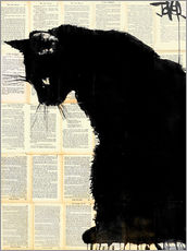 Wall sticker  Black cat - Loui Jover