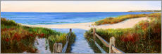 Gallery print  long beach path - Jonathan Guy-Gladding