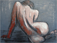 Wall sticker  Curves V - Female Nude - Carmen Tyrrell