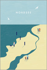 Gallery print  Northsea Illustration - Katinka Reinke