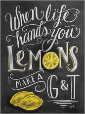 Wall sticker  Make Gin and Tonic - Lily & Val