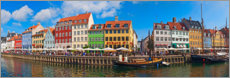 Poster Canal Panorama Nyhavn I