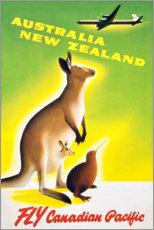 Poster  Australia, New Zealand - Travel Collection