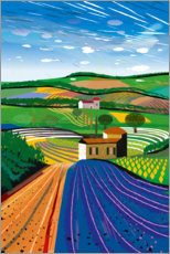 Poster Lavender Farm