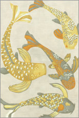 Poster Golden Koi I