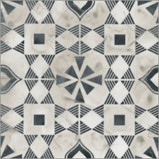 Poster Neutral Tile III