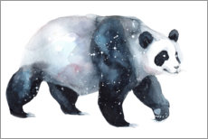 Acrylic print  Galaxy Panda - Déborah Maradan