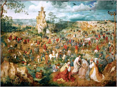 Gallery print  Christ Carrying the Cross - Pieter Brueghel d.Ä.