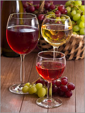 Gallery print  Wine in Glasses - Edith Albuschat