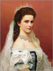 Poster  Empress Elisabeth of Austria - Georg Raab