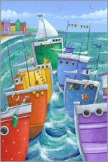 Gallery print  Rainbow Flotilla - Peter Adderley