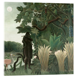 Acrylic print  The snake charmer - Henri Rousseau