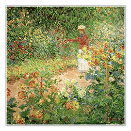 Poster Monet's Garden at Giverny
