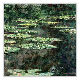 Poster Lily Pond, 1904