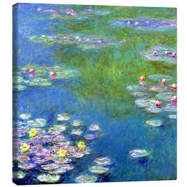 Canvas print  Nymphéas - Claude Monet
