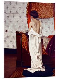Acrylic print  Getting Dressed - Félix Édouard Vallotton
