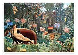 Poster  The dream - Henri Rousseau