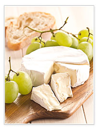 Poster French soft cheese