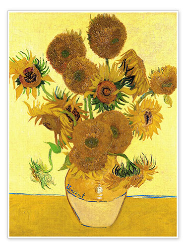 Premium poster Sunflowers