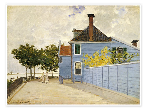 Poster The Blue House, Zaandam