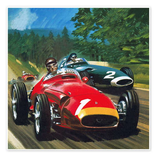 Poster Juan Manuel Fangio