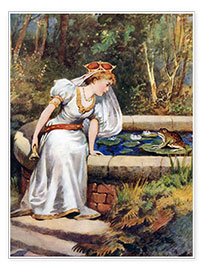 Poster  The Frog Prince - William Henry Margetson