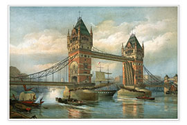 Poster Tower Bridge, London