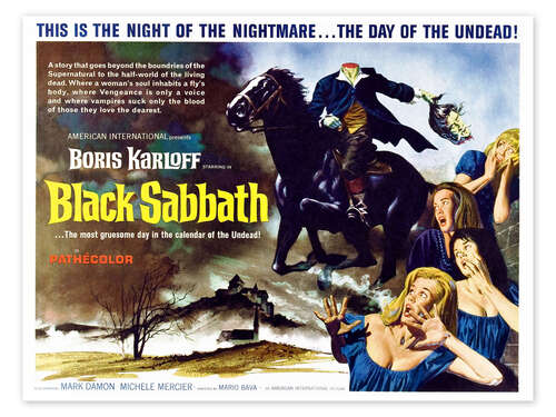 Poster Black Sabbath