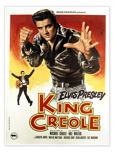 Poster King Creole