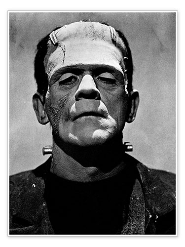 Poster Boris Karloff as Frankenstein