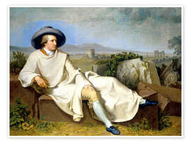 Poster Goethe in the Roman Campagna