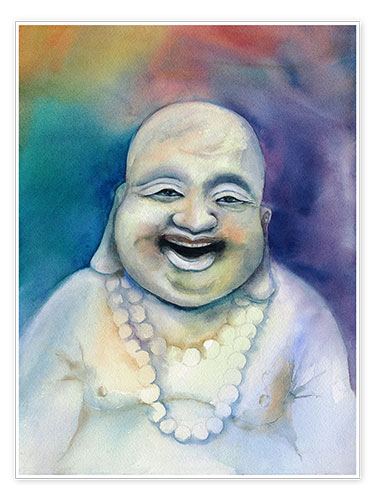 Poster Laughing Buddha