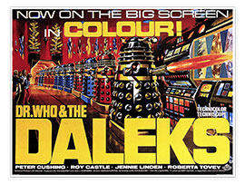 Poster DR. WHO AND THE DALEKS