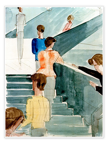 Poster Bauhaus Staircase