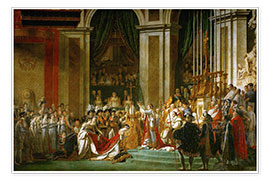 Poster The Coronation of Napoleon