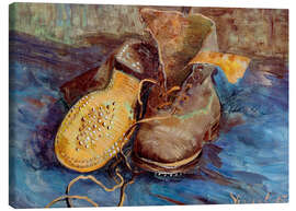 Canvas print  The Shoes - Vincent van Gogh