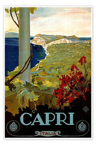 Poster Italy - Capri