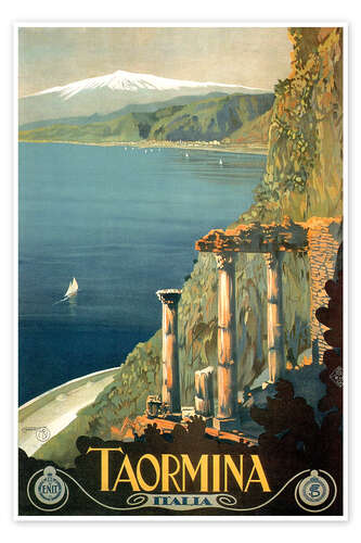 Poster Italy - Taormina
