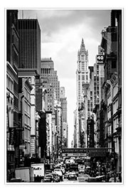 Poster Streets of Manhattan