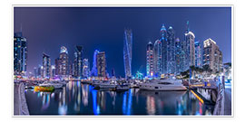 Poster Dubai Marina Luxury