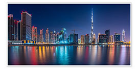 Poster Dubai Skyline