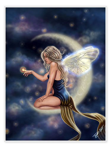 Poster Moon Fairy - Firefly Moon