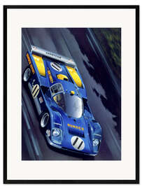 Framed art print  Le Mans '71 - Gavin Macloud