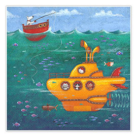 Poster  Yellow Submarine - Peter Adderley