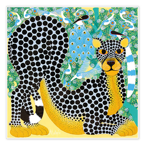 Poster Delicate Leopard