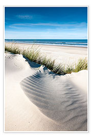 Poster Langeoog beach