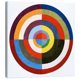 Canvas print  First Disk - Robert Delaunay