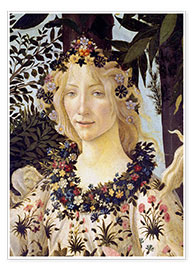 Poster The spring, the head of the Flora